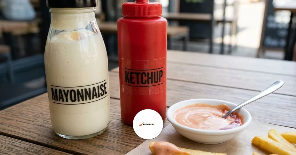 mayonnaise ketchup sauce