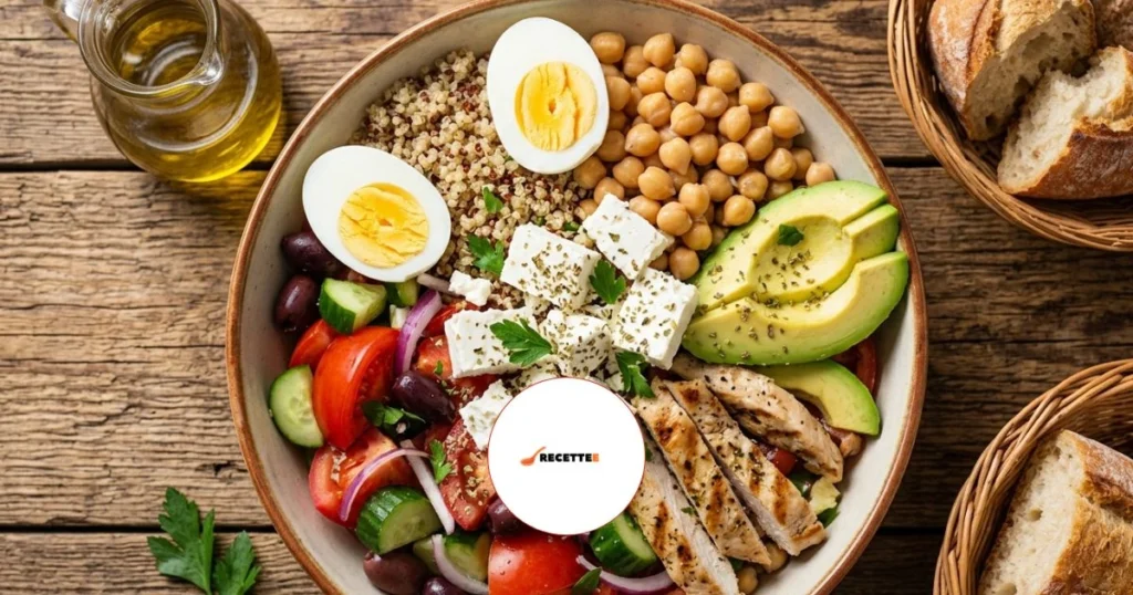 Salade Grecque Enrichie 