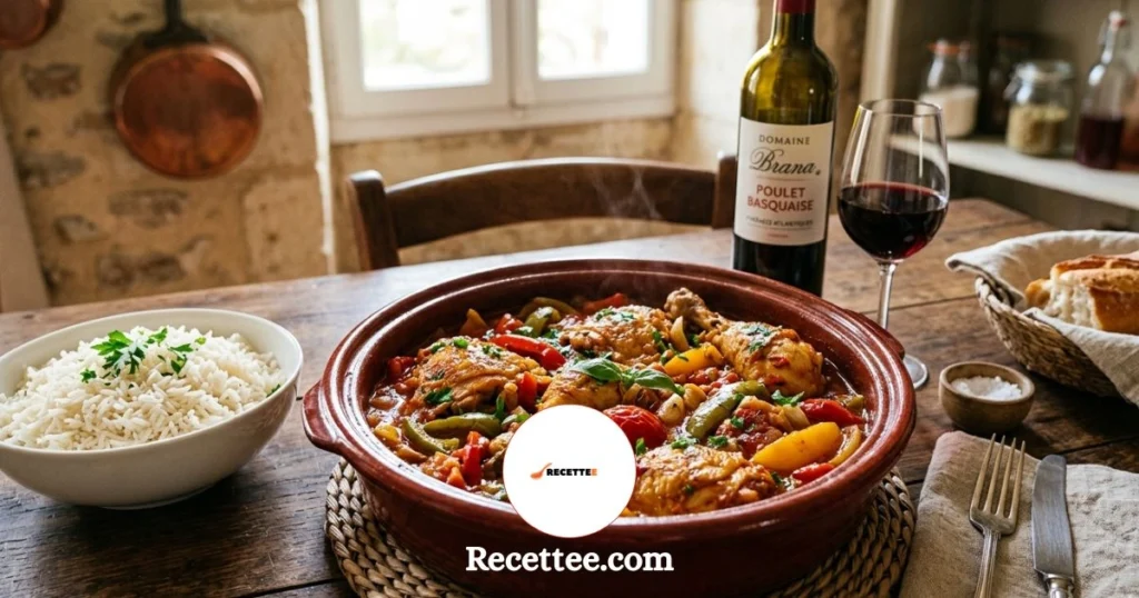 Image actuelle : poulet basquaise