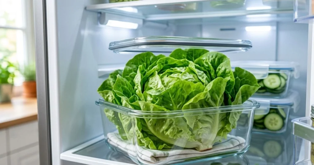 Comment conserver ta salade verte fraîche plus longtemps