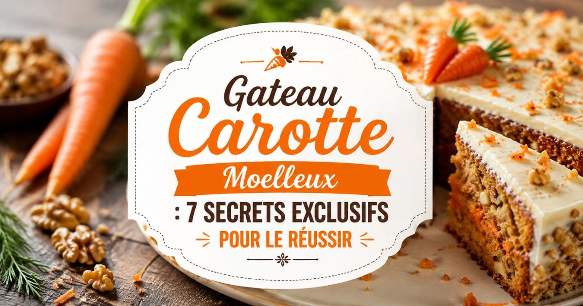 Gateau Carotte