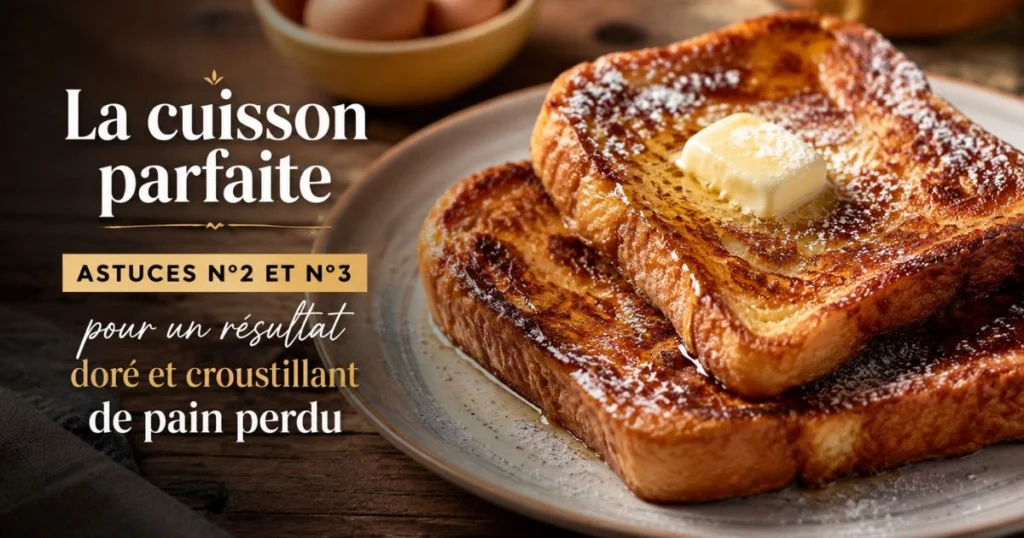 La cuisson parfaite — astuces n°2 et n°3 pour un résultat doré et croustillant