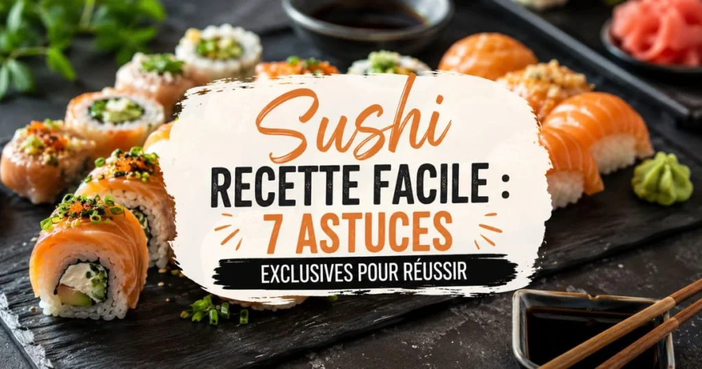 Sushi Recette Facile