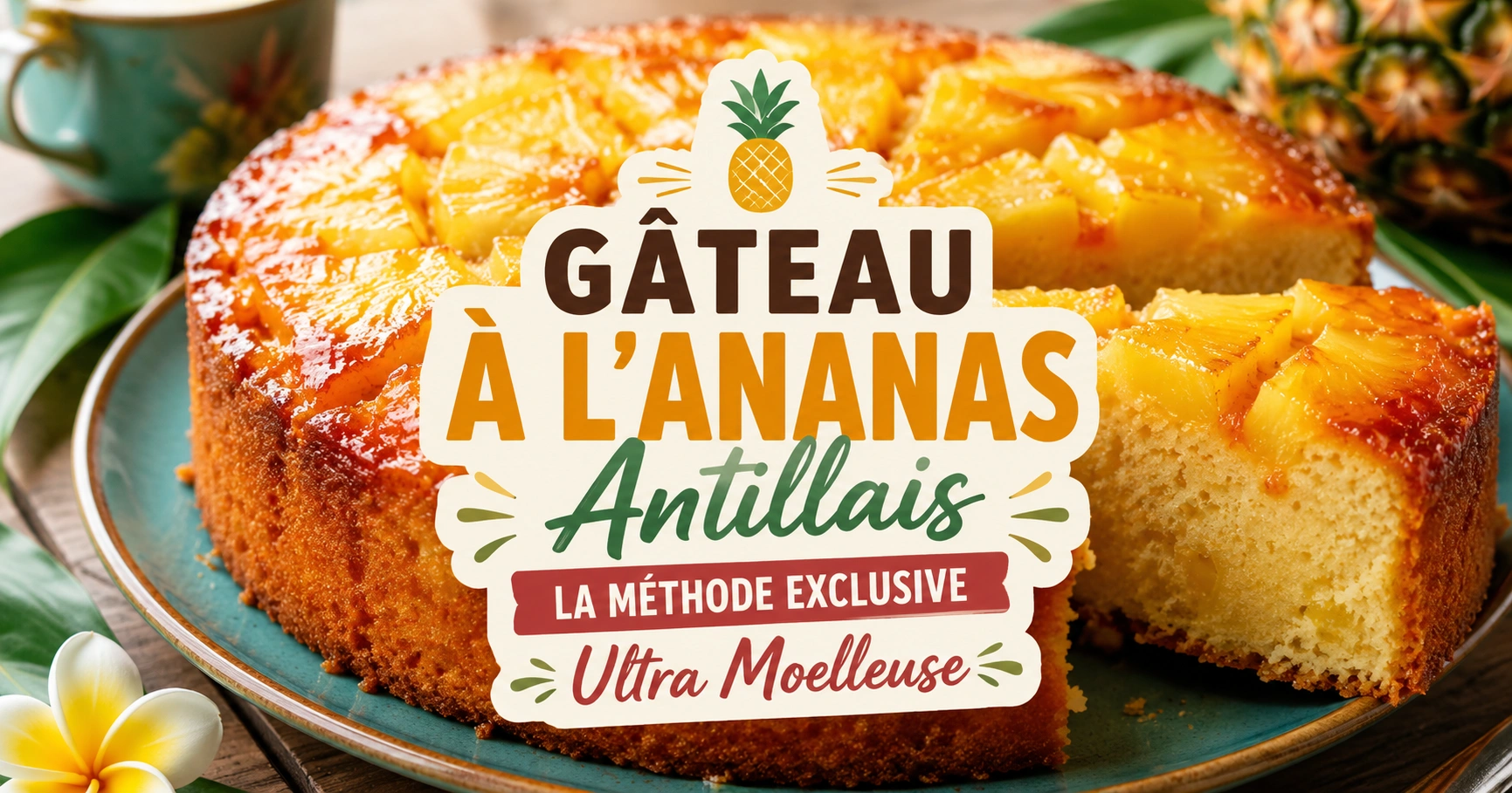 Gâteau à l'Ananas Antillais